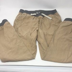 Cat & Jack boys large 12/14 khaki joggers